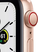 Apple Watch SE GPS LTE 40mm Gold Aluminum Case Pink Sand Sport - Scratch & Dent