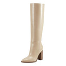 Marc Fisher LTD Women's Lannie Boot, Light Natural Leather 110, Size 7 - Brand New