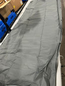 GENERIC 28" BY 80" AIR UP MATTRESS - GRAY/BLUE - Like New