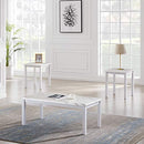 AWQM Faux Marble Coffee Table Set, Occasional Table Set of 3, - Scratch & Dent