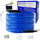 MAXKOSKO 50ft Heated Drinking Water Hose RV Home Garden Water Line W5/8 - Black - Brand New