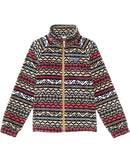 COLUMBIA KIDS BENTON SPRINGS™ II PRINTED FLEECE - SIZE: YOUTH M - CANOE MADRAS - Like New