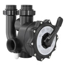 HAYWARD 2 INCH POOL MULTIPORT CONTROL VALVE SP0715XR50 - BLACK - Like New