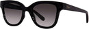 SALVATORE FERRAGAMO SMOKE GRADIENT SQUARE LADIES SUNGLASSES SF1066S 001 52 - Like New