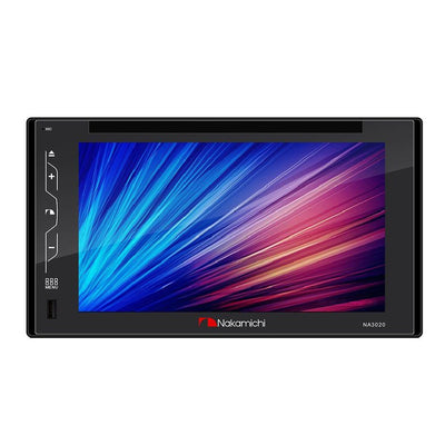 NAKAMICHI NM-NA3020 6.2" WVGA DOUBLE-DIN IN-DASH DVD RECEIVER NO CAMERA - BLACK - Brand New
