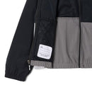 COLUMBIA GIRLS' TABOR TRAIL WINDBREAKER MEDIUM BLACK/COLUMBIA GREY/CITY GREY - Brand New