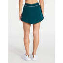 AVIA WOMEN'S ACTIVE SKORT WITH CURVED HEM - SIZE: WOMEN L - EMERALD FOREST - Brand New