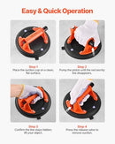 VEVOR VACUUM SUCTION CUP 8" VACUUM GLASS LIFTER WITH CARRYING CASE GPS-2 - Like New