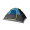 COLEMAN SUNDOME DARK ROOM 4 PERSON TENT 2000032253 - BLACK/LIME GREEN - Like New