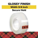 Scotch Transparent Greener Tape, 12 Rolls, 3/4 x 900 Inches, Boxed - Brand New