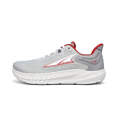 AL0A82C4264 ALTRA MEN'S TORIN 7 ROAD RUNNING SHOE GRAY/RED SIZE 11 M - Like New