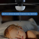 Blue Mountain Fans 52" Fusion Ceiling Fan Pull Chain 2 9w LED Light 3 speed - Brand New