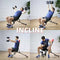 FF FINER FORM FINER FORM MULTI-FUNCTIONAL FID WEIGHT BENCH - BLACK-RED - Like New
