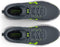 3026175 Under Armour Mens Charged Assert 10 Running Shoe Gravel/Gravel/Lime 9.5 Like New