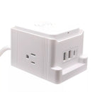 Zummy ZTECH Wireless Desktop Power Station with Fast Charging ZTUSB014 - White Like New