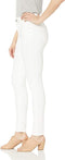 LEVI'S 721 HIGH RISE SKINNY WOMEN'S JEANS - SOFT CLEAN WHITE - SIZE 27 - Like New