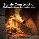 Sunnydaze 36-Inch Steel Fire Tongs for Fire Pit, Wood-Burning, SM-LG101 - Black - Like New