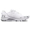 UA HOVR SONIC 6 MEN'S RUNNING SHOES WHITE SIZE 9 New