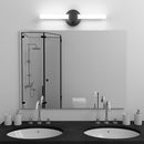 NOVELUX BATHROOM LIGHTING FIXTURES OVER MIRROR 20 INCH BLACK 5700K 2100LM 24W - Like New