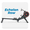 ECHELON ROW 30 DAY FREE MEMBERSHIP HIIT INDOOR ROWING MACHINE - BLACK - Like New