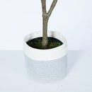 Faux fig Tree in Rope Basket|39" Fake fig Tree| Vintage Home - Brand New