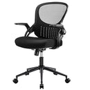 SMUG OFFICE COMPUTER GAMING DESK CHAIR ERGONOMIC MID-BACK MESH ROLLING - BLACK - Like New