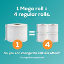 Angel Soft Toilet Paper with Fresh Lavender Scented Tube B09R4T7L6B-NEW - Brand New