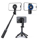 UBEESIZE 3 IN 1 MAGNETIC MINI SELFIE STICK TRIPOD REMOTE UBES-M55 - BLACK - Like New