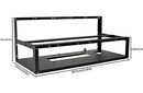 MLLIQUEA Mining Rig Frame 6/8 GPU Steel Open Mining B093B18GRS - Frame Only - Like New