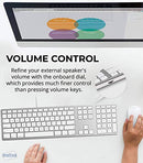 MATIAS WIRED ALUMINUM KEYBOARD WITH NUMERIC KEYPAD FOR MAC - SILVER - Like New