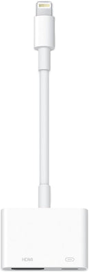 APPLE LIGHTNING TO DIGITAL AV ADAPTER - WHITE - Like New