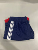 JUMPSTART BASKETBALL SHORTS NAVY WHITE STRIPES RED TRIM - SIZE: MEN M - NAVY/RED - Brand New
