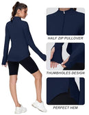 GGVO Women's Golf V Neck Long Sleeve Workout Top UPF 50+ Sun Protection M - Like New