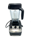 Vitamix 5300 Blender 64Oz, Low Profile Container (VM0102D) - Black, Silver Front Like New