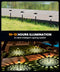 Super Bright Solar Lights for Outside, Up to 12H Solar Lights Outdoor Waterproof New