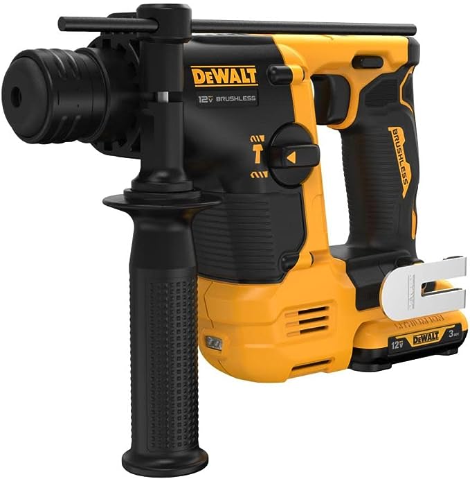 DEWALT XTREME 12V MAX BRUSHLESS CORDLESS 9/16" HAMMER KIT DCH072G2 - Yellow - Like New