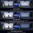 BRIGHTEVER SOLAR OUTDOOR LIGHTS, 2 PACK SUPER BRIGHT 178 LEDS MOTION SENSOR - Brand New