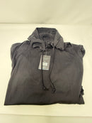 BLUE ICE STRETCHABLE COMFY HOODIE 60% PLOYESTER AND 40% COTTON - MEN L - BLACK - Brand New