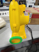 GONFLABLE AIR BLOWER, 370W BOUNCE HOUSE BLOWER, PORTABLE PUMP FAN - YELLOW/GREEN - Like New