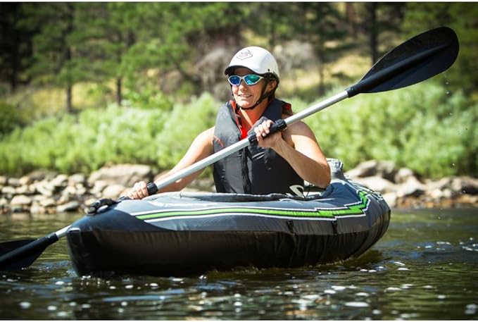 Sevylor QuickPak K5 Inflatable Kayak Pump/Paddle Included 2000014136 - Gray - Like New