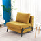 VONANDA MODERN SOFA FOLDING BED SLEEPER CONVERTIBLE MULTI-FUNCTION - MUSTARD - Like New