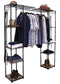 MONSTERRAX EXPANDABLE CLOTHING RACK, 14X80X72 - BLACK - Like New