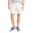 Nautica Stretch Twill Classic Fit Performance Deck Shorts Nautica Stone 30 7 - Brand New