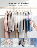 Sunduv Portable Steamer for Clothes, 1200W Garment Steamer - Dove White - Like New