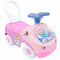DISNEY PRINCESS SPARKLE 'N' SPIN PRINCESS CARRIAGE RIDE-ON WITH SOUND - PINK - Brand New