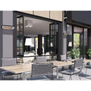 AMAZE 1500 WATT INFRARED WALL MOUNT INDOOR/OUTDOOR ELECTRIC SPACE HEATER - BLACK - Like New