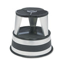 Cramer Kik Step Steel Step Two Step Stool, Holds 350 lbs (Silvertone) - NEW - Brand New