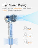LAIFEN SE2 HAIR DRYER VOLUMIZING INCLUDES DIFFUSER 1400 WATTAGE 3 SETTINGS WHITE - Like New