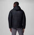 COLUMBIA MEN'S CORELITE™ DOWN HOODED JACKET - SIZE: MEN XL - BLACK - Brand New