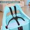 BOBIBER 12V BUMPER CAR BOBIBER RIDE ON TOYS TODDLERS 360° SPIN - LIGHT BLUE - Like New
